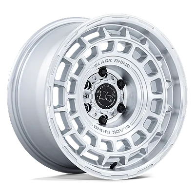 Black Rhino AWOL wheel in gloss white, three-quarter view